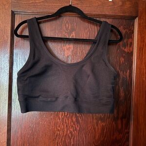 Torrid Lightly Lined Seamless Rib Scoop Bralette Size 3